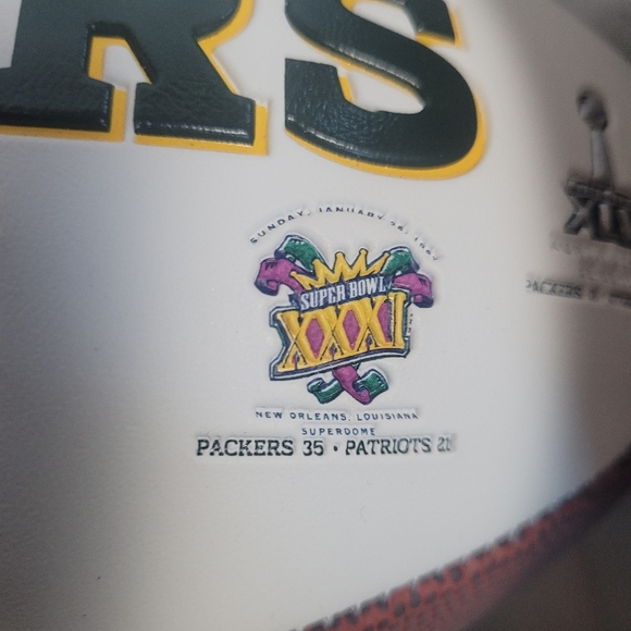 Greenbay Packers NFL Full Size Signature Series Autograph Football - Picture 12 of 14